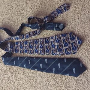 Art Ties The Metropolitan Museum of Art & Smithsonian Collection Birds and Train